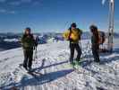 Axel, Wolfgang und Anabel am Lodron, 1.925 m