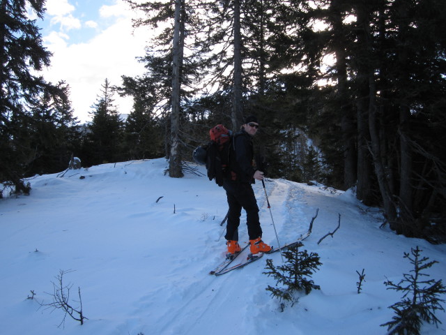 Erich zwischen Lappental und Karlk&ouml;gerl
