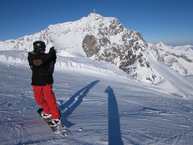 Markus auf der Valfagehrjochpiste