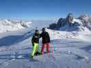 Ich und Markus auf der Valfagehrjochpiste