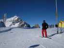 Markus bei der Bergstation des Vallugalifts, 2.578 m