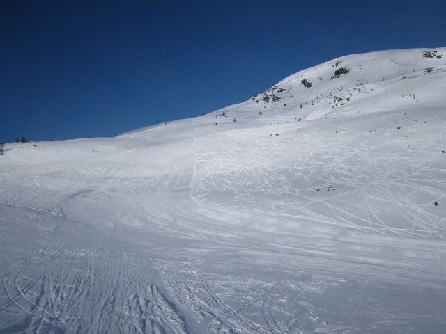 Abfahrt des Nassfeldlifts