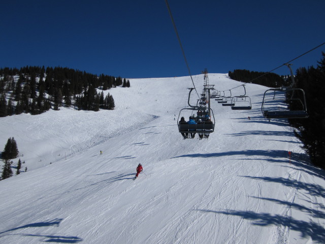 Kühhageralmabfahrt von der Kühhageralmbahn aus