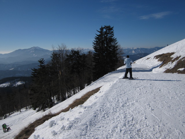 neben der Bergstation der Gipfellifte
