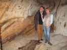 Papa und Mama in der 'KuMst'-Höhle