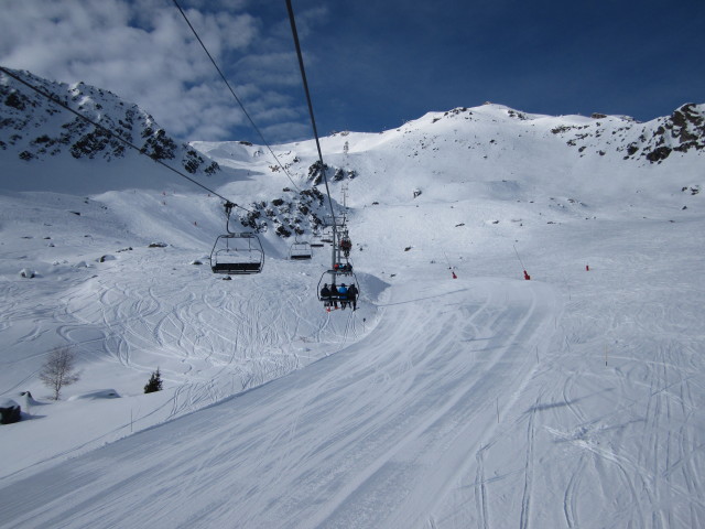 Piste Suisses vom Télésiège Suisses aus (9. März)