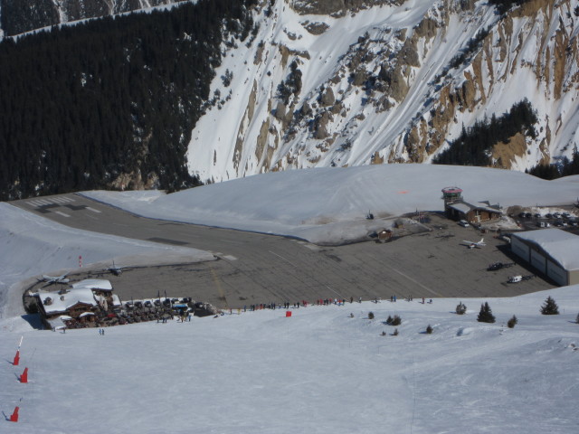 Altiport Courchevel, 2.007 m (9. März)