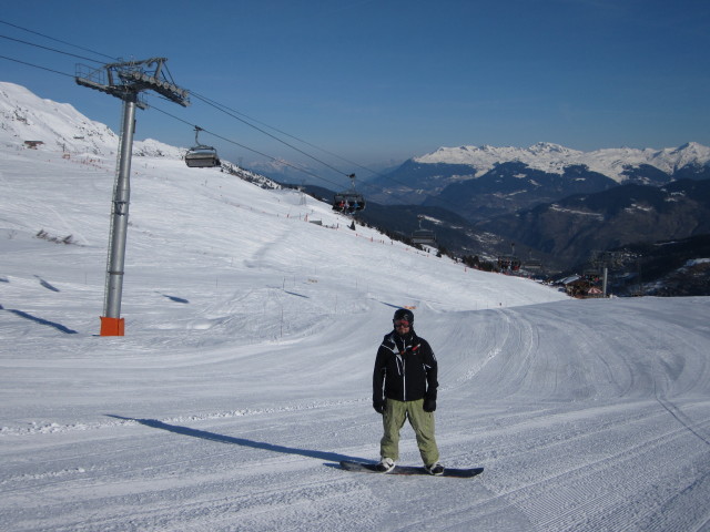 Markus auf der Piste Pouillard (10. März)