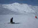 Markus auf der Piste Tétras (8. März)