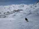 Markus auf der Piste Haute Combe (8. März)