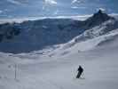 Markus auf der Piste Creux (9. März)