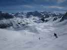 Markus auf der Piste Roc Merlet (9. März)