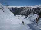 Markus auf der Piste Tétras (9. März)