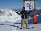 Markus auf der Piste Cretes (10. März)