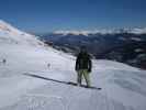 Markus auf der Piste Cretes (10. März)