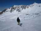 Markus auf der Piste Lac Blanc (10. März)