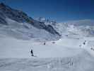 Markus auf der Piste Béranger (10. März)