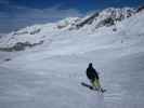 Markus auf der Piste La Portette (10. März)