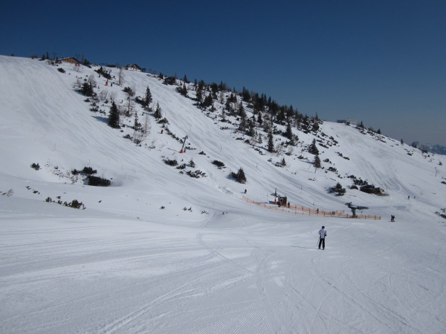 Ronald auf der Abfahrt 'Steinkogel hinten'