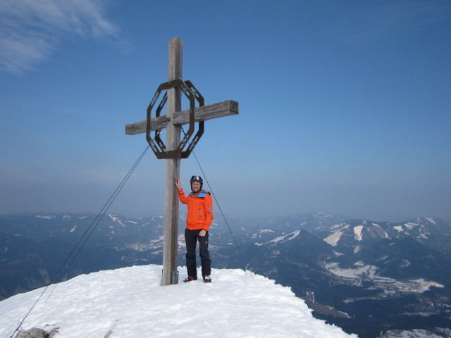 Ich auf der Gemeindealpe, 1.626 m