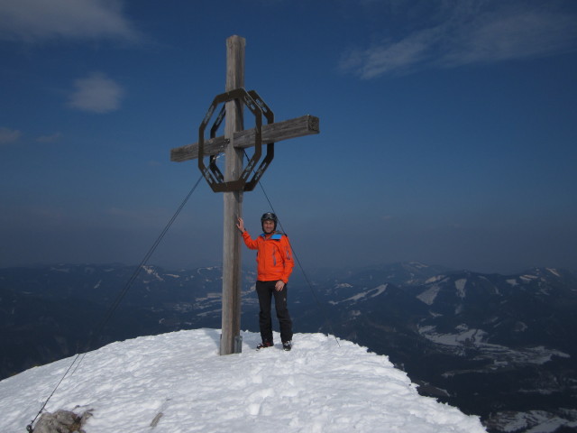 Ich auf der Gemeindealpe, 1.626 m