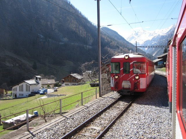 Bahnhof Kalpetran, 897 m