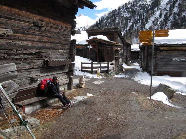 Martina in Zmutt, 1.936 m (28. M&auml;rz)