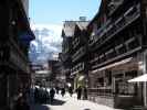 Bahnhofstrasse in Zermatt (28. März)