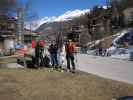 Martina, Erhard und ich in Zermatt (28. März)