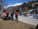 Martina, Erhard und ich in Zermatt (28. März)