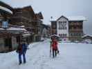 Erhard und Martina beim Hotel du Glacier, 2.006 m