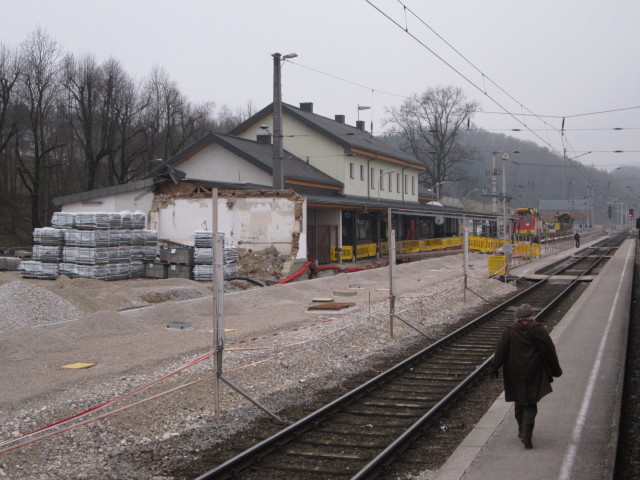 Bahnhof Gmunden, 479 m (15. M&auml;rz)