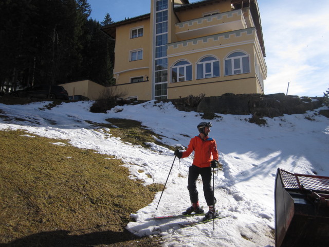 Ich beim Hotel-Garni Corinna (12. Apr.)