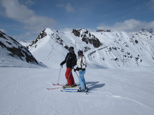 Markus und Mama auf der Piste 7 (13. Apr.)