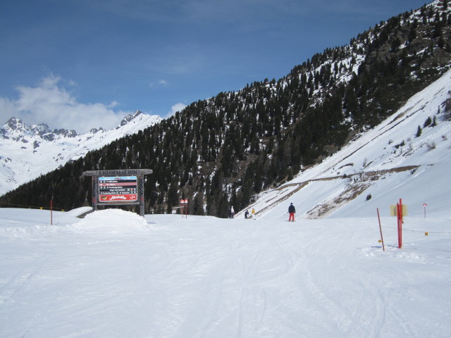 Markus auf der Piste 7a (13. Apr.)