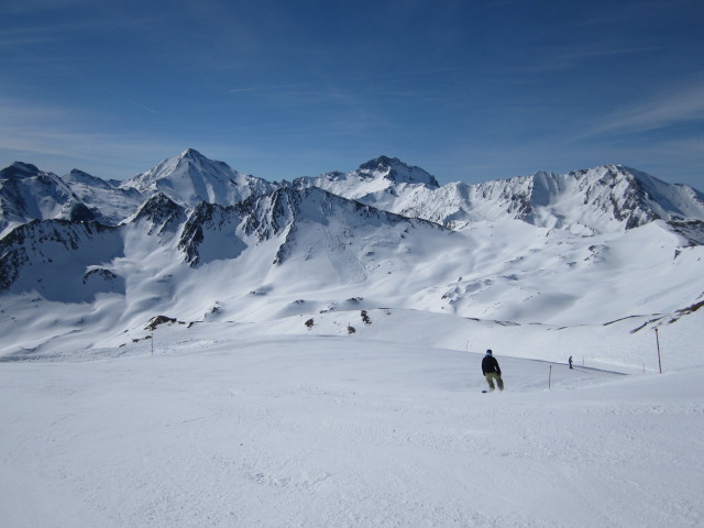 Markus auf der Piste 70 (15. Apr.)