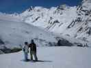 Mama und Markus auf der Piste 41 (15. Apr.)