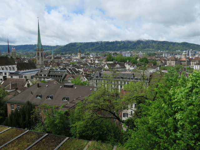 Zürich von der Polyterrasse aus