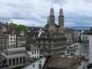 Großmünster vom Lindenhof aus