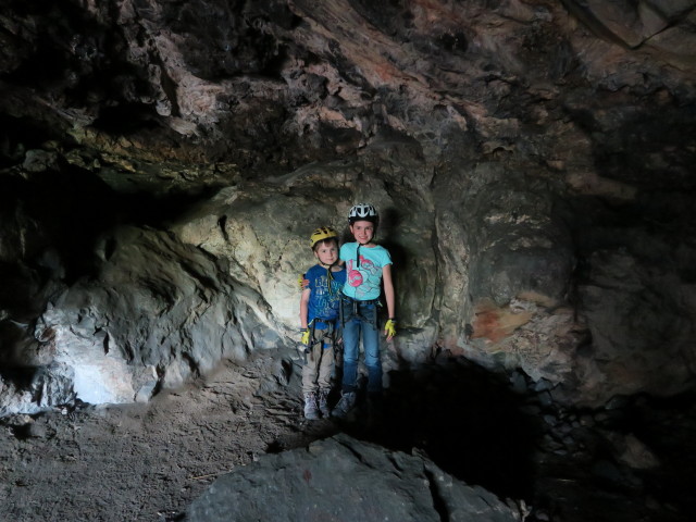 Tim und Anja Liv in der Arnsteinhöhle