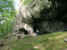 Stefan, Tim und Anja Liv bei der Arnsteinhöhle