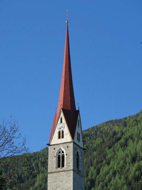 Pfarrkirche in Stilfes, 962 m