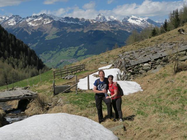 Ewald und Monika auf der Ochsenalm