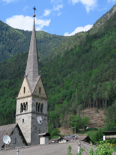 Pfarrkirche zum Heiligsten Herzen Jesu in Franzensfeste, 747 m