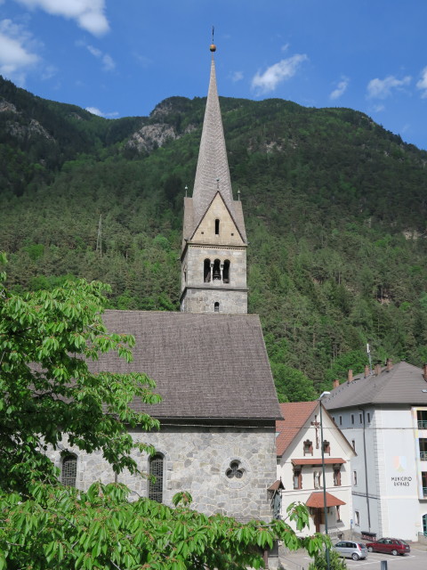 Pfarrkirche zum Heiligsten Herzen Jesu in Franzensfeste, 747 m