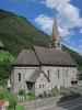 Pfarrkirche zum Heiligsten Herzen Jesu in Franzensfeste, 747 m