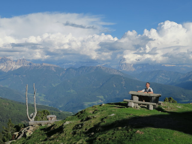 Ich bei der Saltner Hütte (16. Mai)