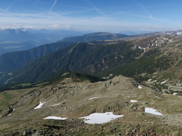 von der Lorenzispitze Richtung Südwesten (17. Mai)