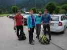 Stefan, Romana, Sabrina und Christian in Königssee