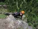 Grünstein-Klettersteig: Sabrina in der Variante 'Hotelroute'